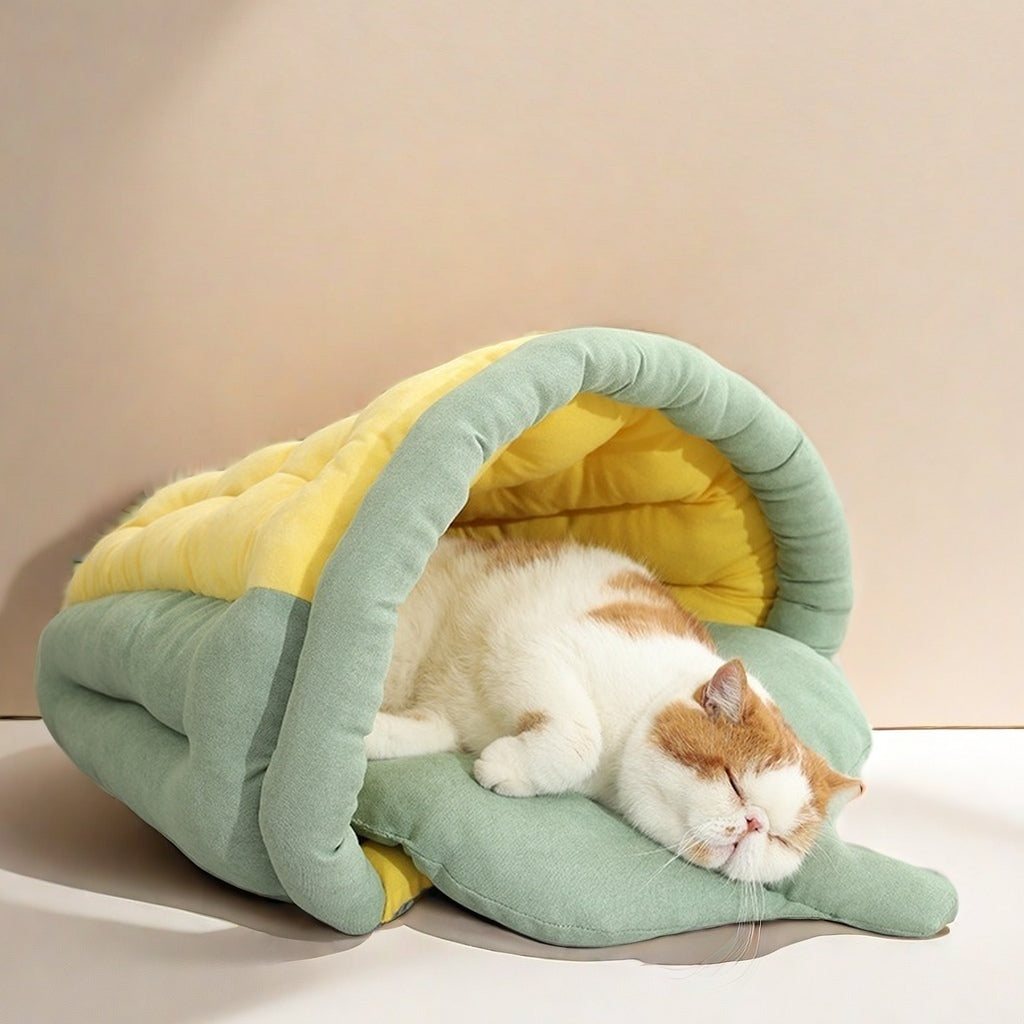 Pet Autumn and Winter Nest Pad Corn Shape