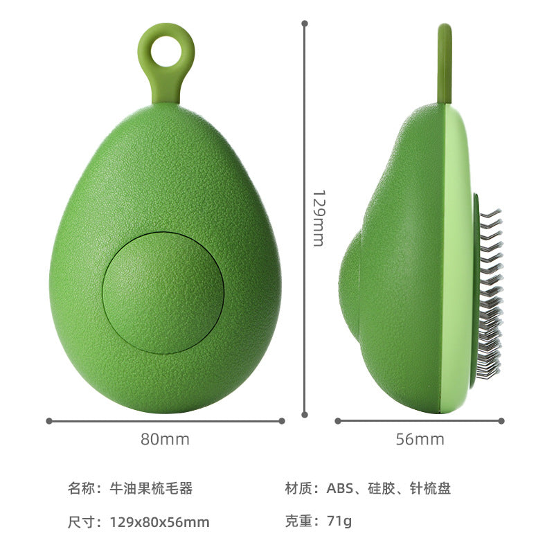 Pet Hair Removal Comb Fruit Shape